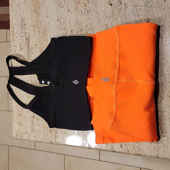 FREE PEOPLE. shorts and henley crop - Picture 3 of 4